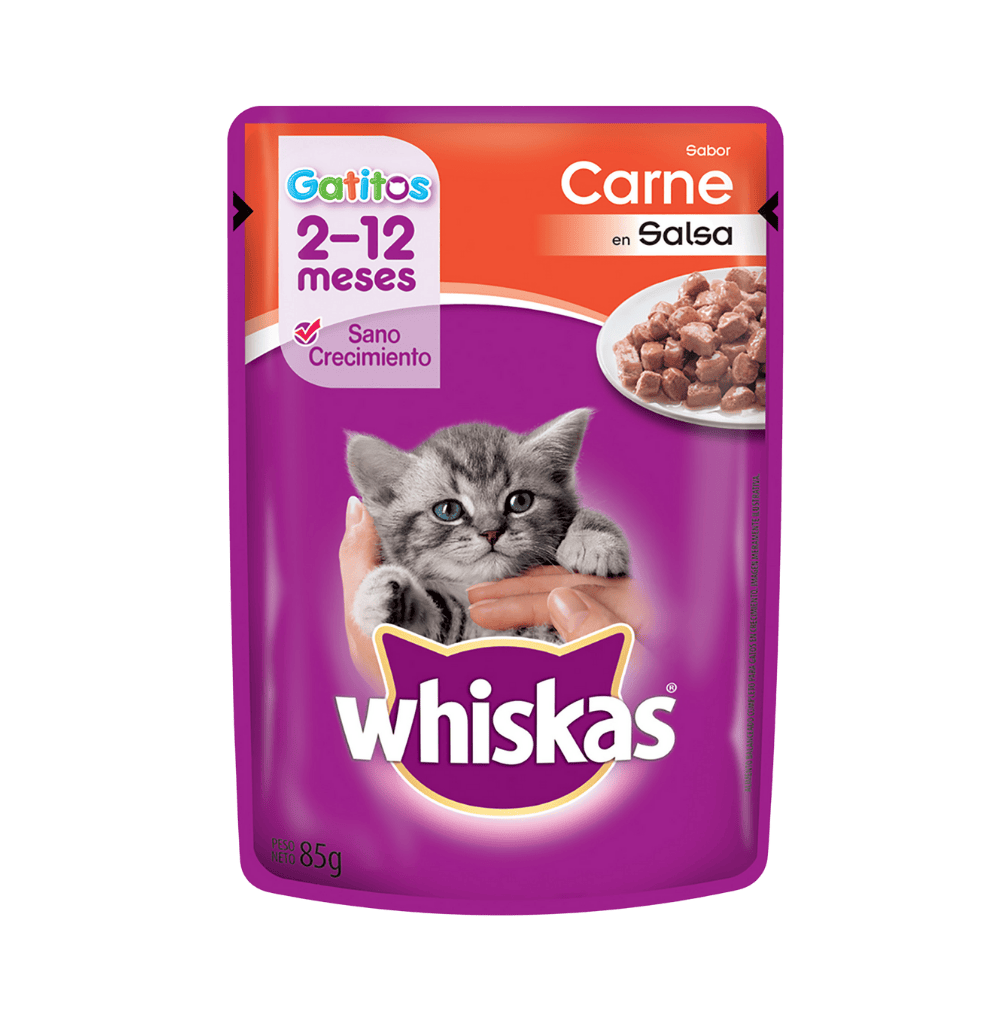 WHISKAS GATITO POUCH 85GR UD