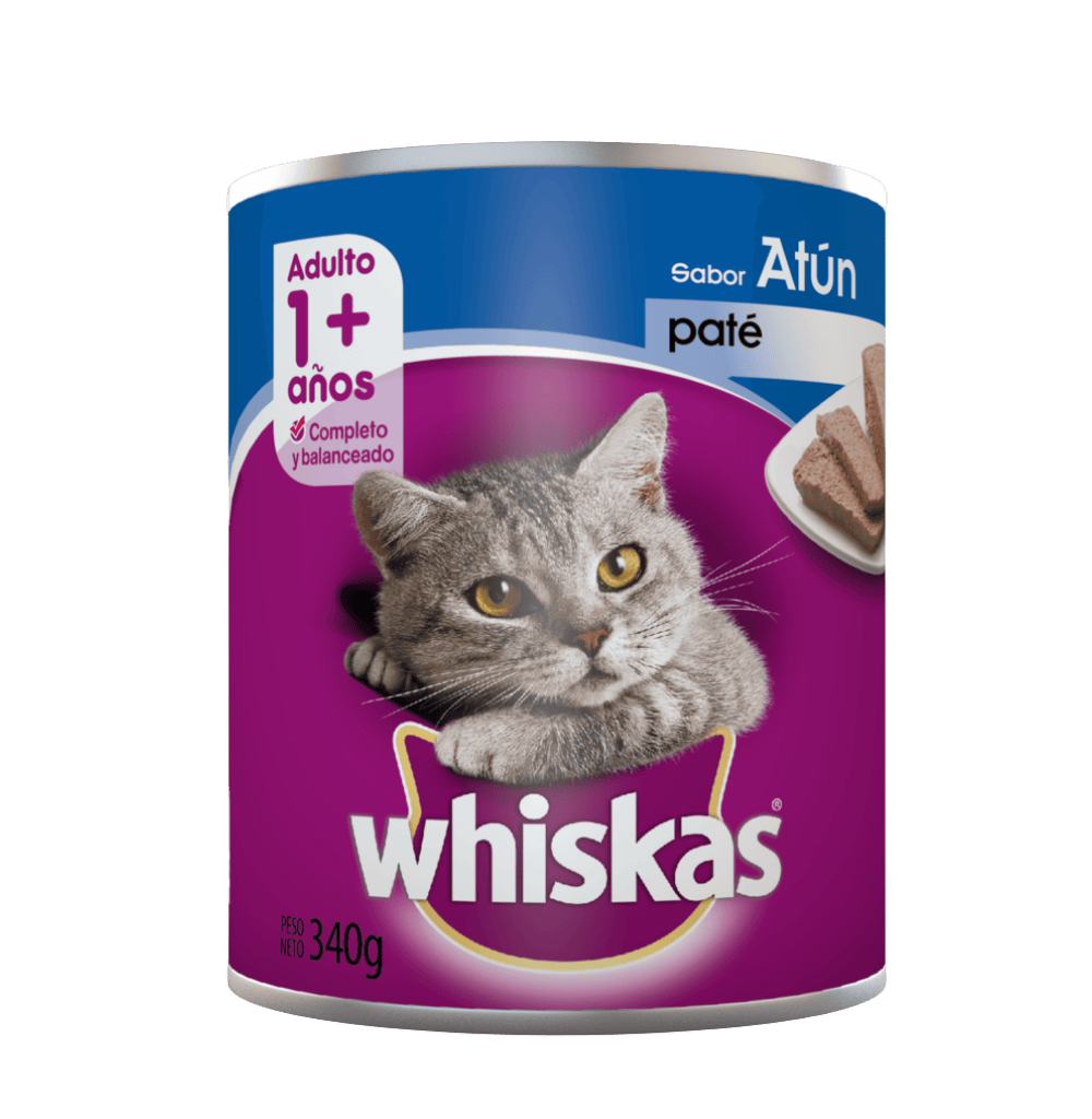 WHISKAS LATA ATUN 340GR