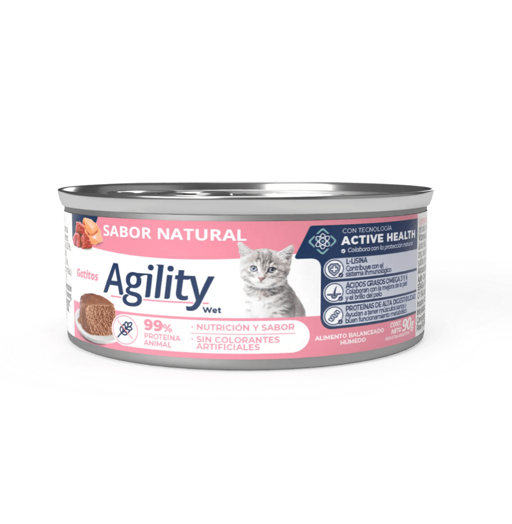AGILITY CAT LATA KITTEN 90GR