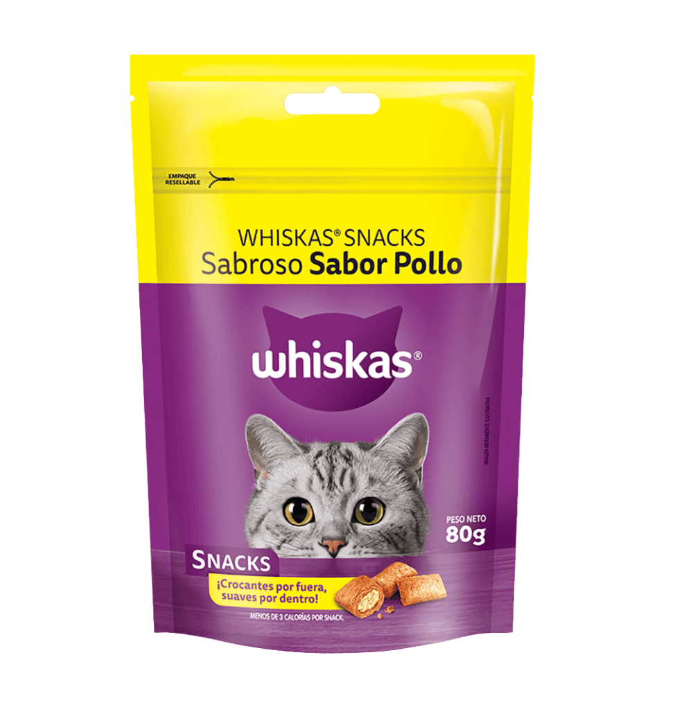 WHISKAS SNACK POLLO 80GR