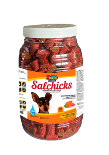 CARAMELERA SALCHICKS POLLO Y CERDO 2KG