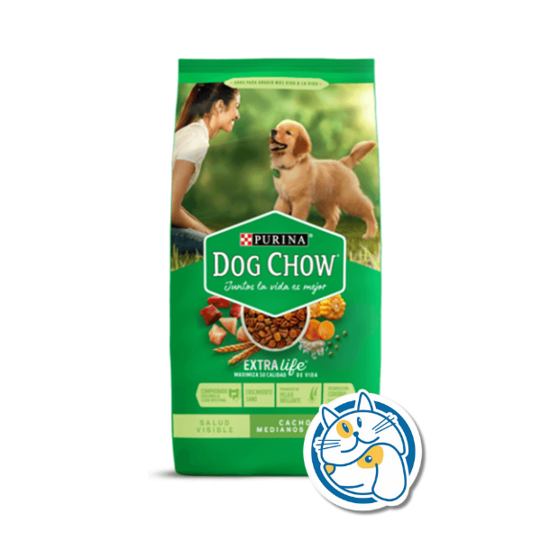 DOG CHOW CACHORROS MEDIANO Y GRANDE 21KG