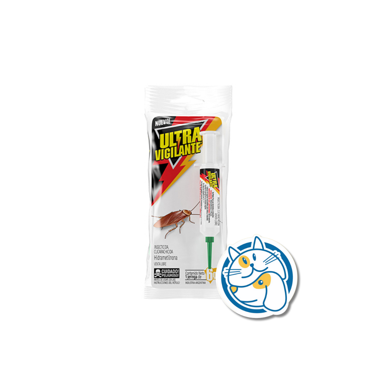 VIGILANTE JERINGA GEL CUCARACHICIDA X 6 GRS.
