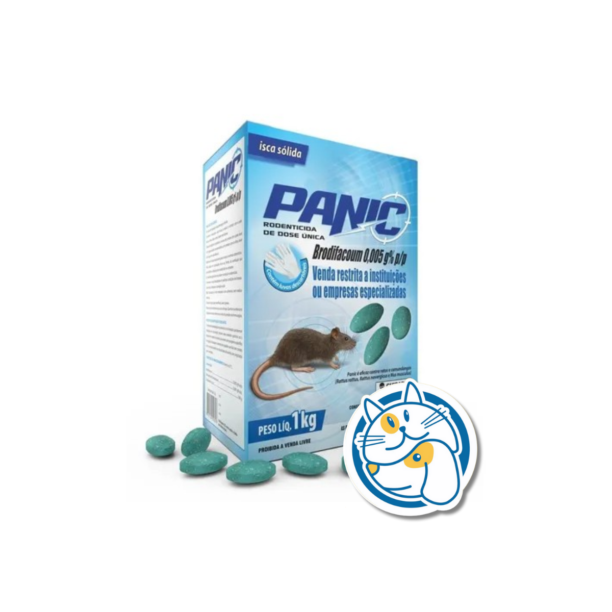 PANIC DISPENSER BLOCK X 1 KG.