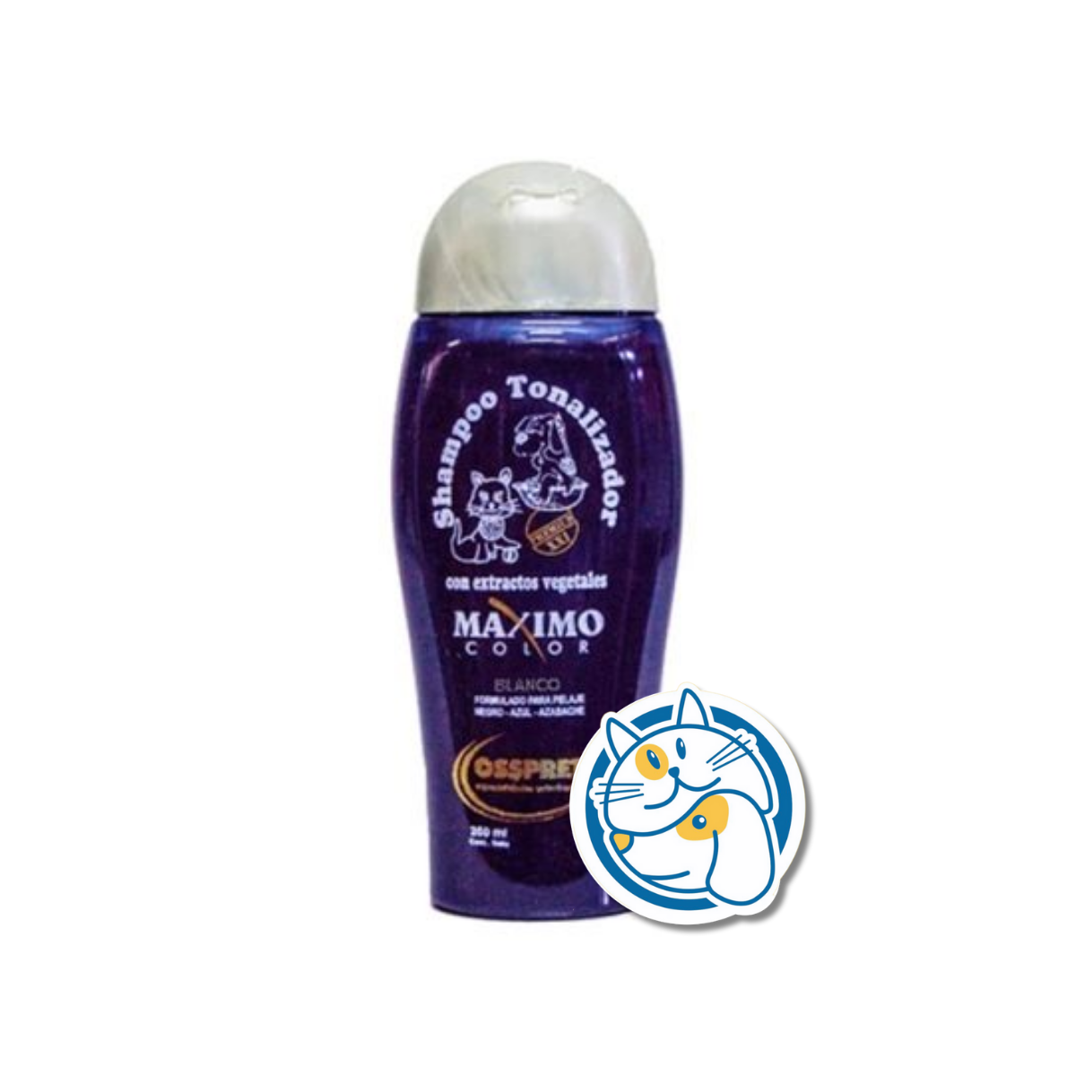 SHAMPOO MAX/COL. BLANCO X 250 CC