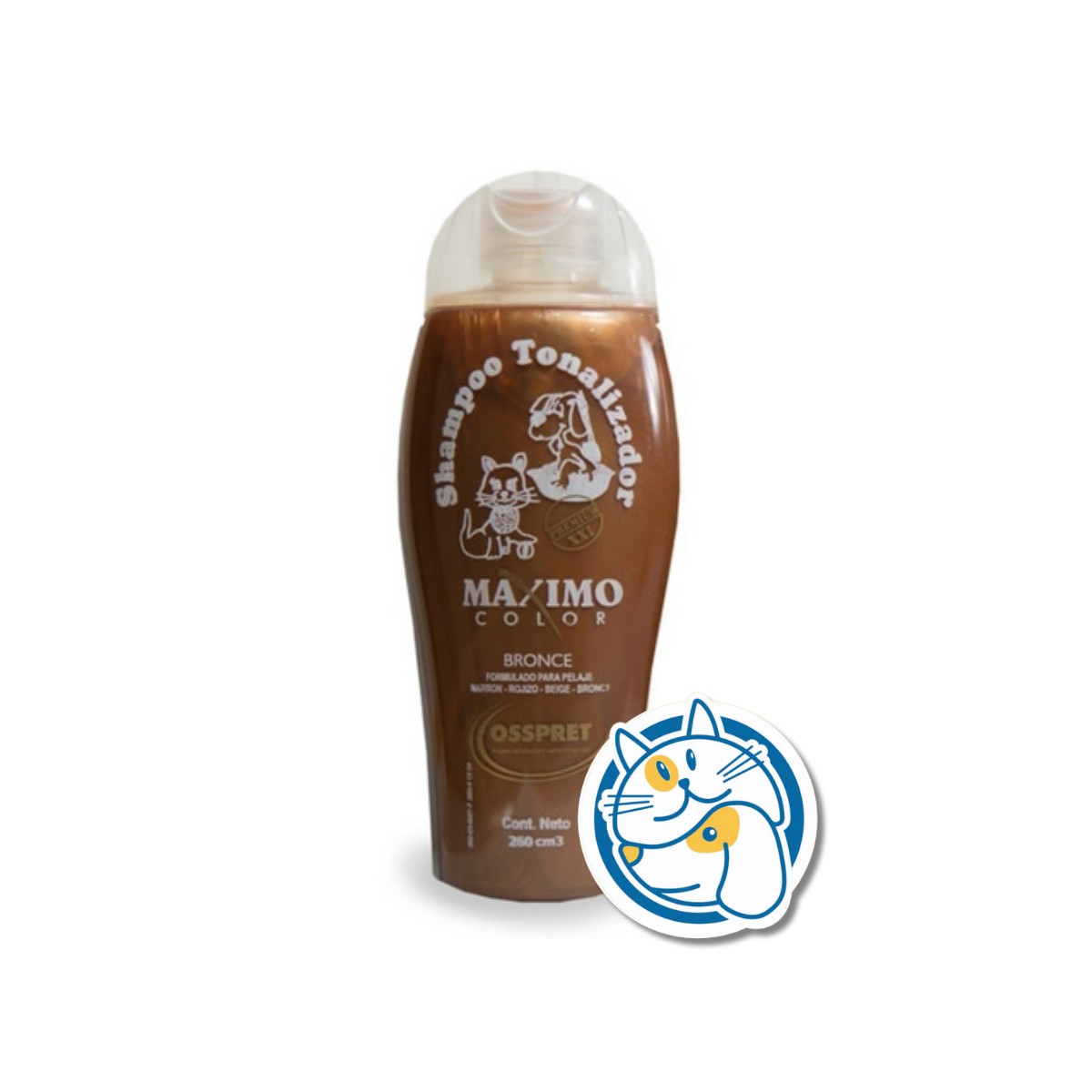 SHAMPOO MAX/COL. BRONCE X 250 CC