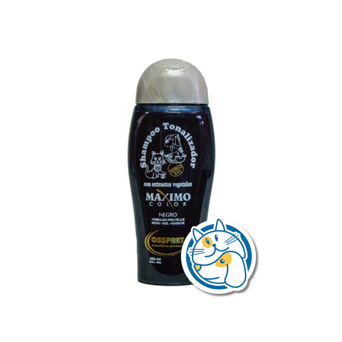 SHAMPOO MAX/COL. NEGRO X 250CC
