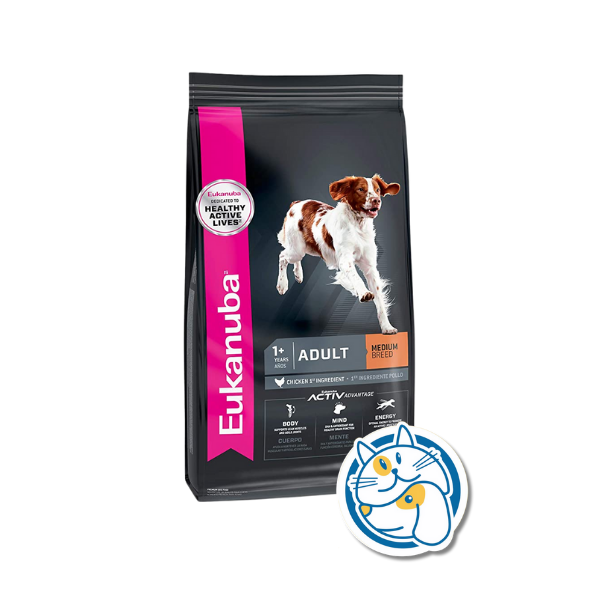 EUKANUBA ADULT MEDIUM BREED 3KG