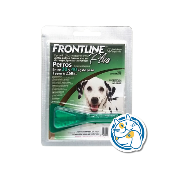 FRONTLINE PLUS 40 KG X 1 PIP