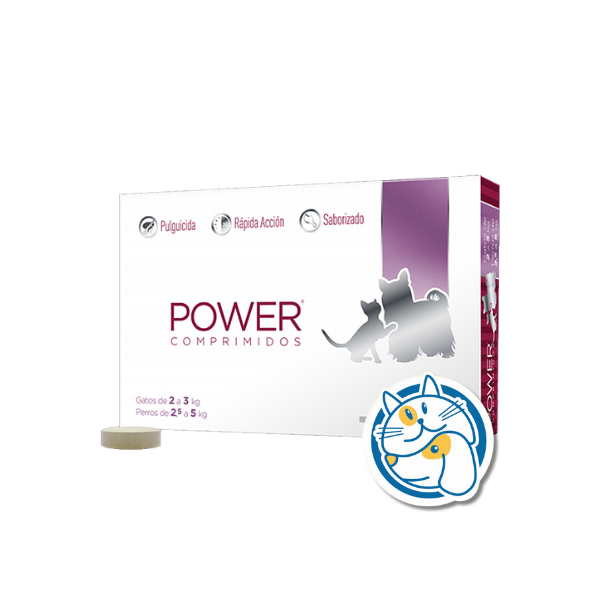 POWER COMPRIMIDOS PERRO H 5 KG / GATO H 3 KG