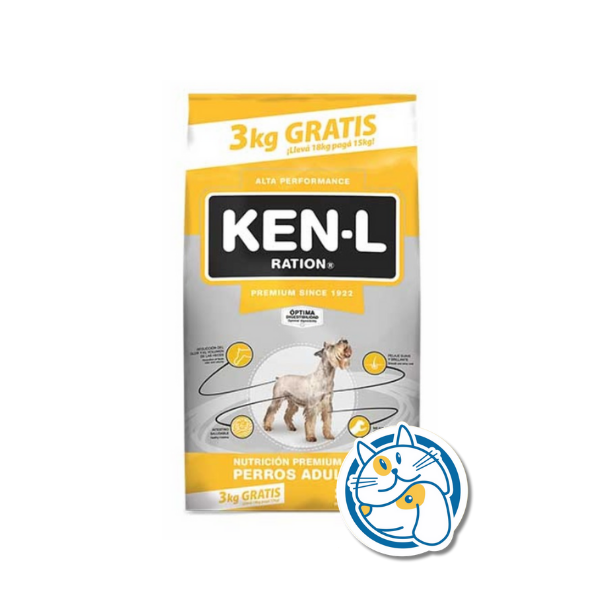 KEN-L RATION ADULTOS RG 15+3KG