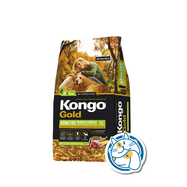 KONGO GOLD ADULTOS 21KG
