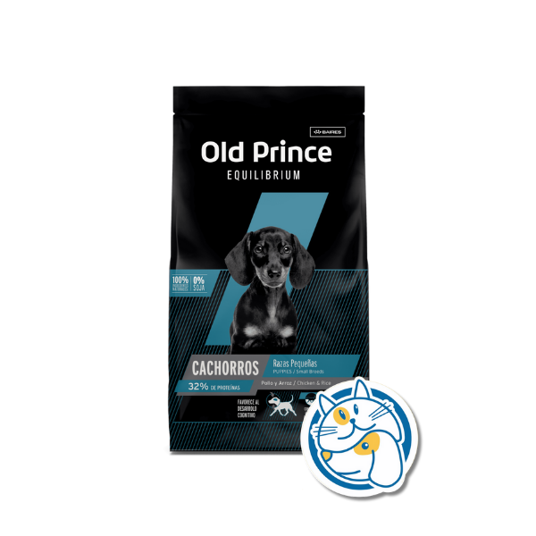 OLD PRINCE EQUILIBRIUM PERRO CACHORRO MORDIDA PEQUEÑA 7,5KG