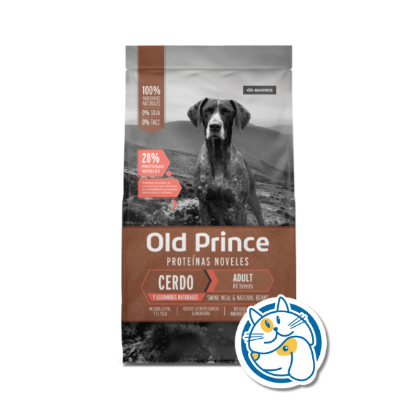 OLD PRINCE NOVEL CERDO & LEGUMBRES NATURALES ADULTO 15+2KG