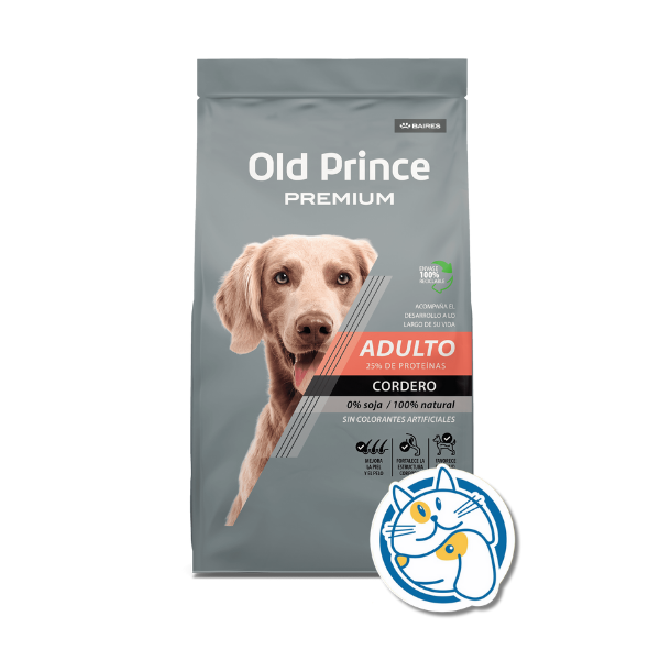 OLD PRINCE PREMIUM CORDERO Y ARROZ 3KG