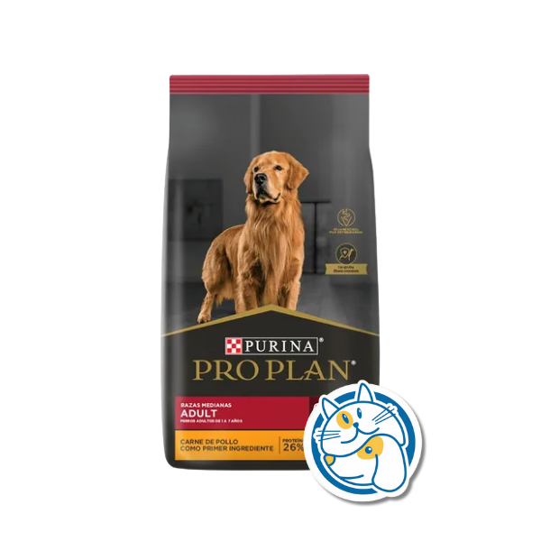 PRO PLAN ADULTO RAZA MEDIANA 3KG