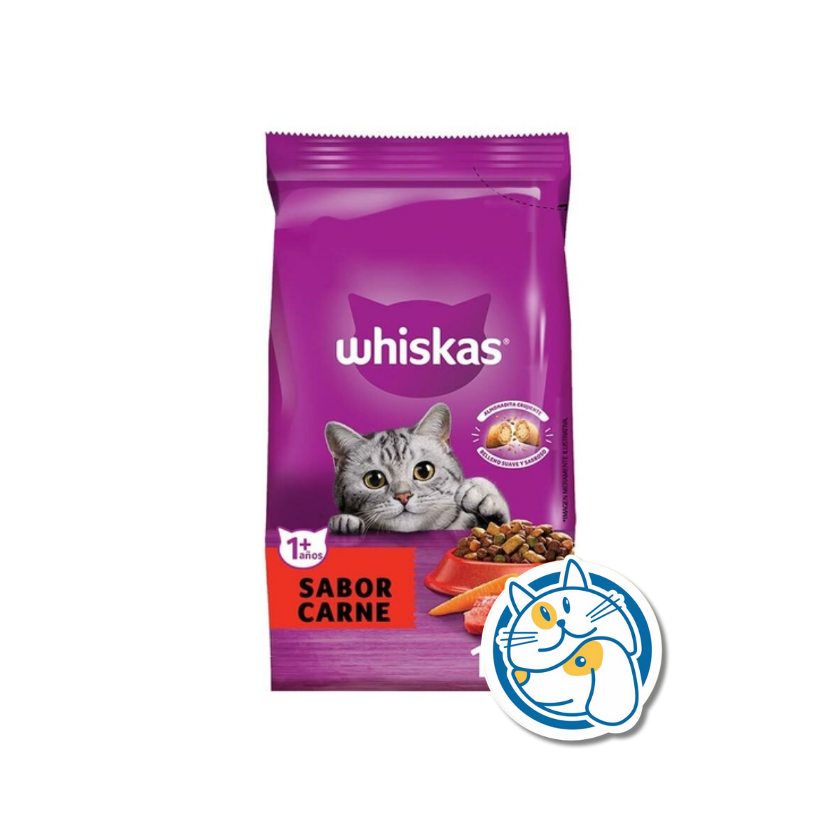 WHISKAS CARNE 10KG