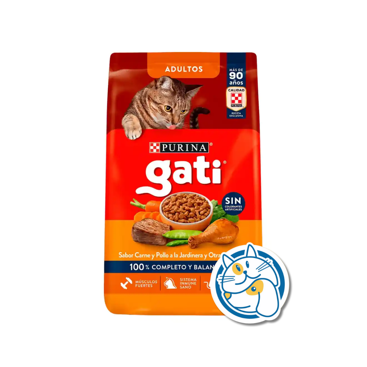 GATI CARNE Y POLLO 15KG