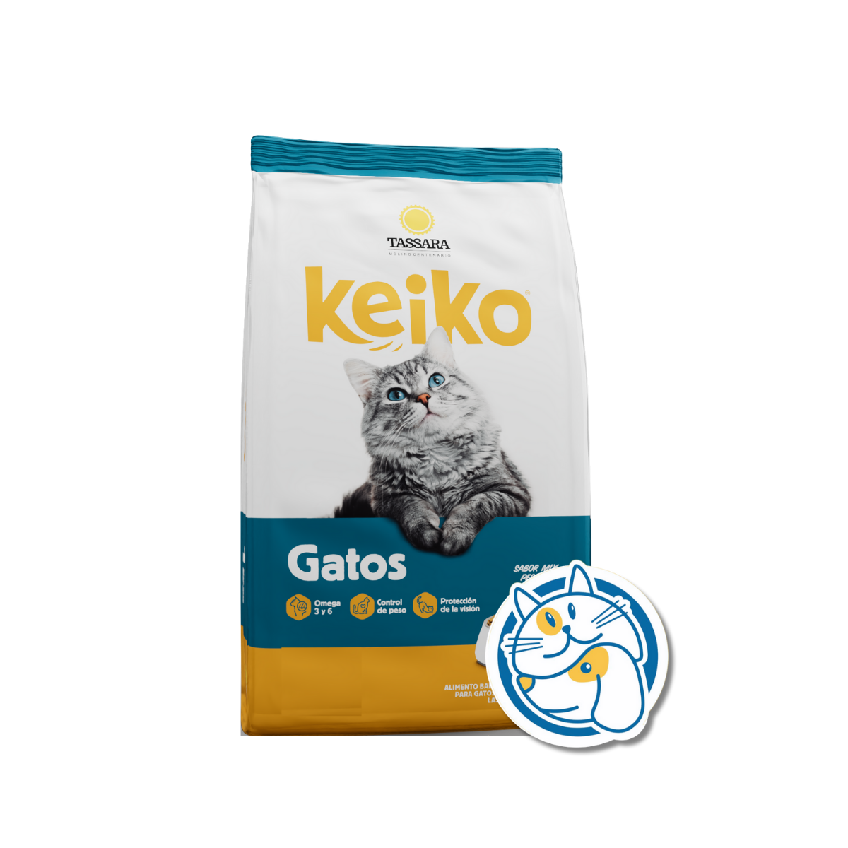 KEIKO GATOS PESCADO 10KG