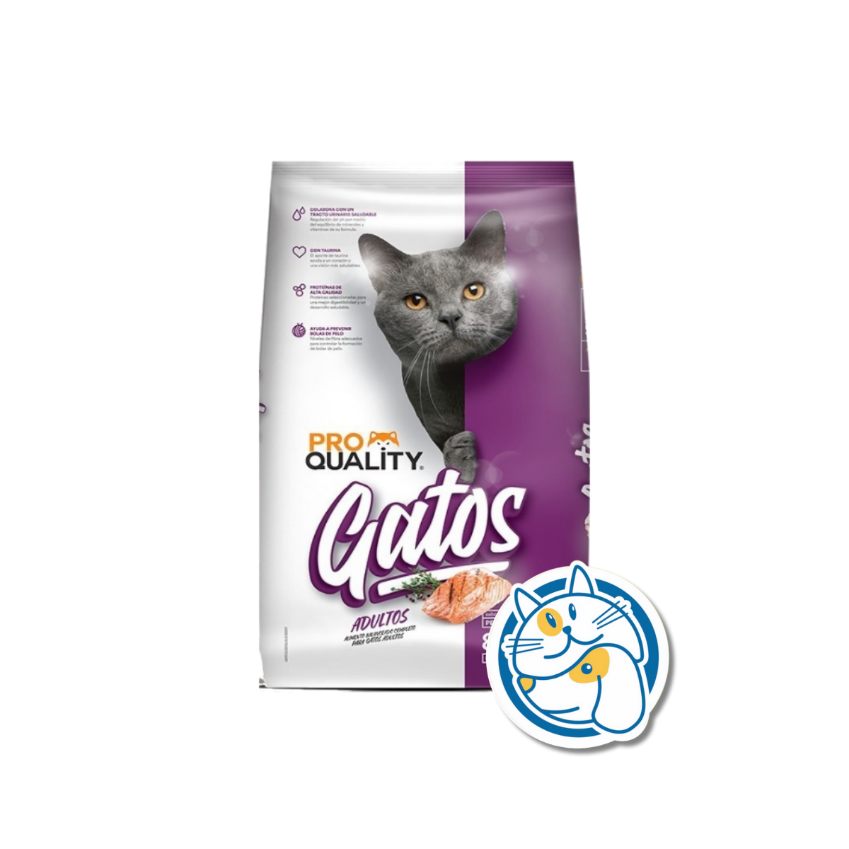 PRO QUALITY GATOS SABOR PESCADO 8KG
