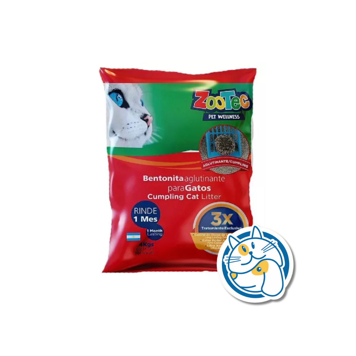 PIEDRA AGLUTINANTE X 4 ZOOTEC