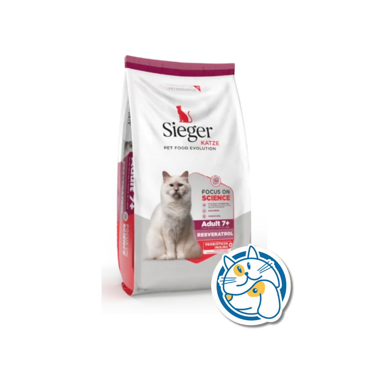 SIEGER KATZE ADULT +7 RESVERATROL 3KG
