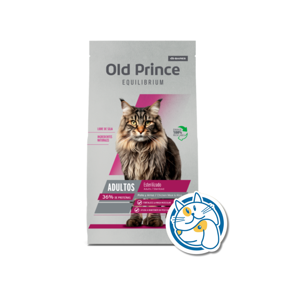 OLD PRINCE EQUILIBRIUM CATS INDOOR CARE 3KG
