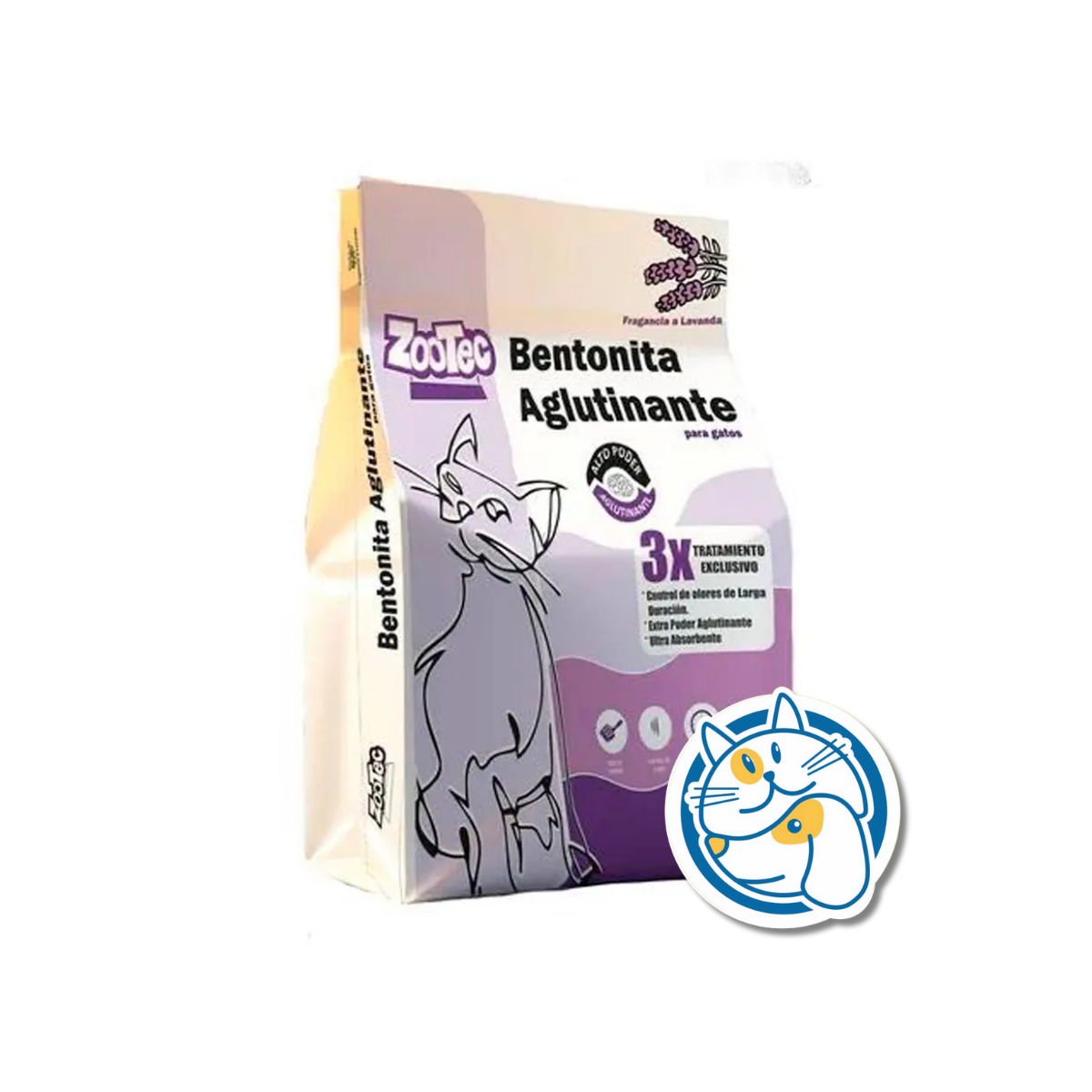 PIEDRA BETONITA AGLUTINANTE LAVANDA X15KG