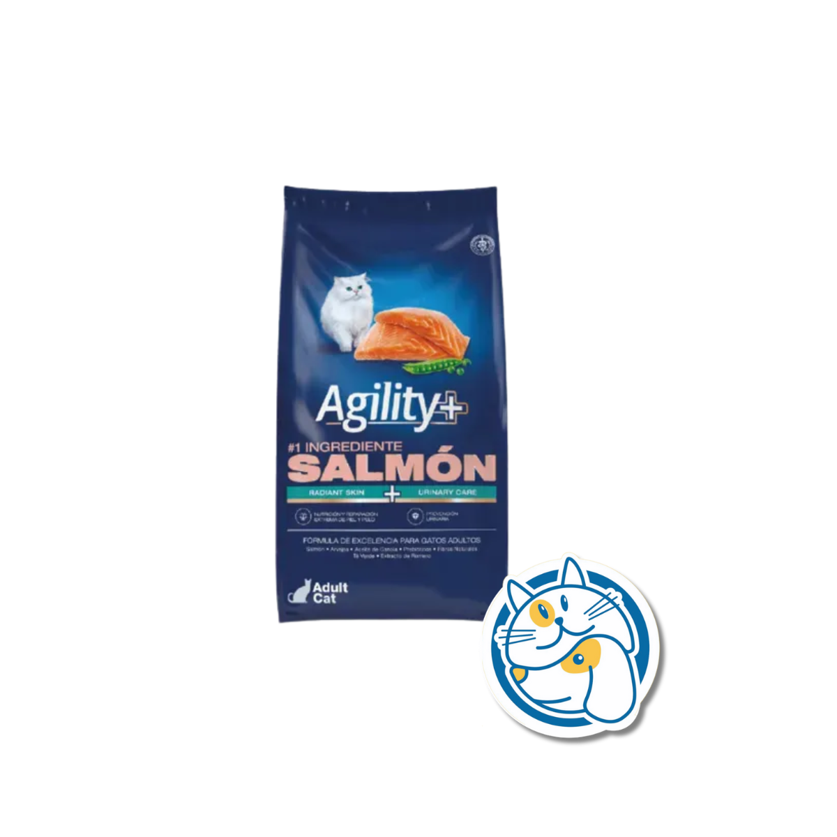 AGILITY + CAT AD. SALMON 10KG
