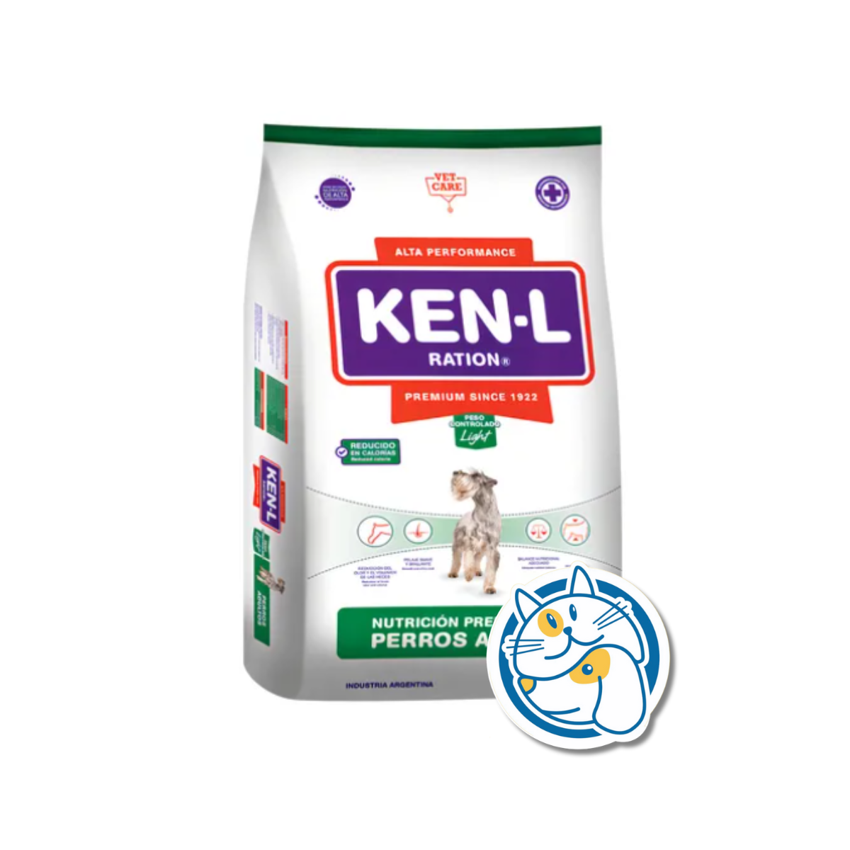 KEN-L RATION ADULTOS CONTROL DE PESO 15KG