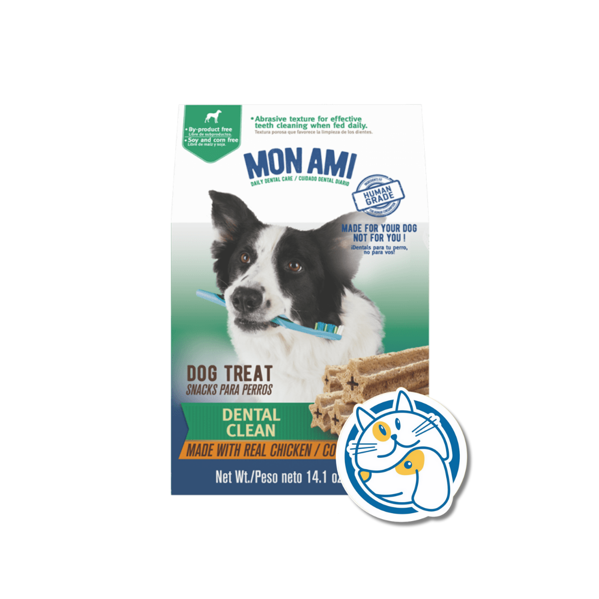 MON AMI DENTAL CLEAN 75G X UD