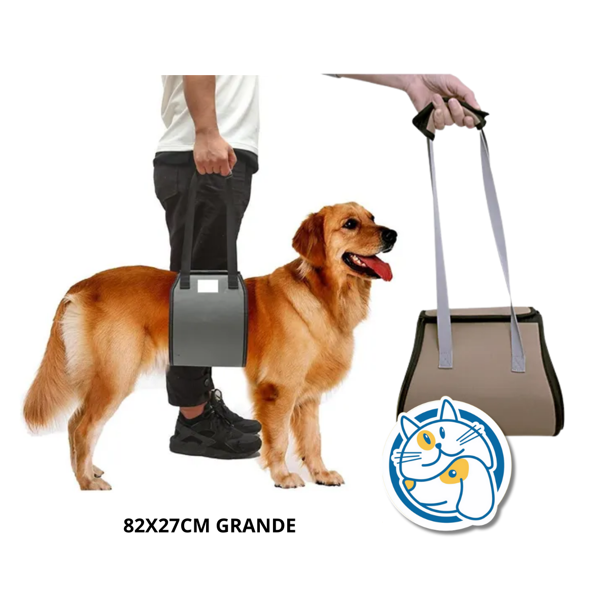 ARNES DE REHABILITACION ACOLCHONADO- COLOR: BEIGE - TAMAÑO: 82X27 CM GRANDE