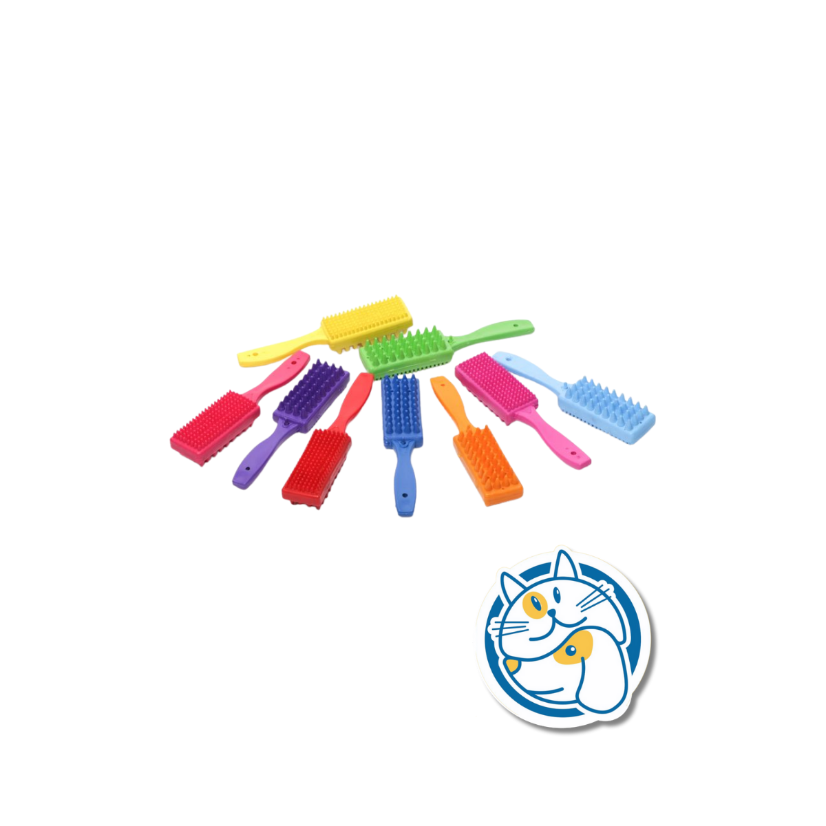 CGMP-CEPILLO DE GOMA CON MANGO PLASTICO