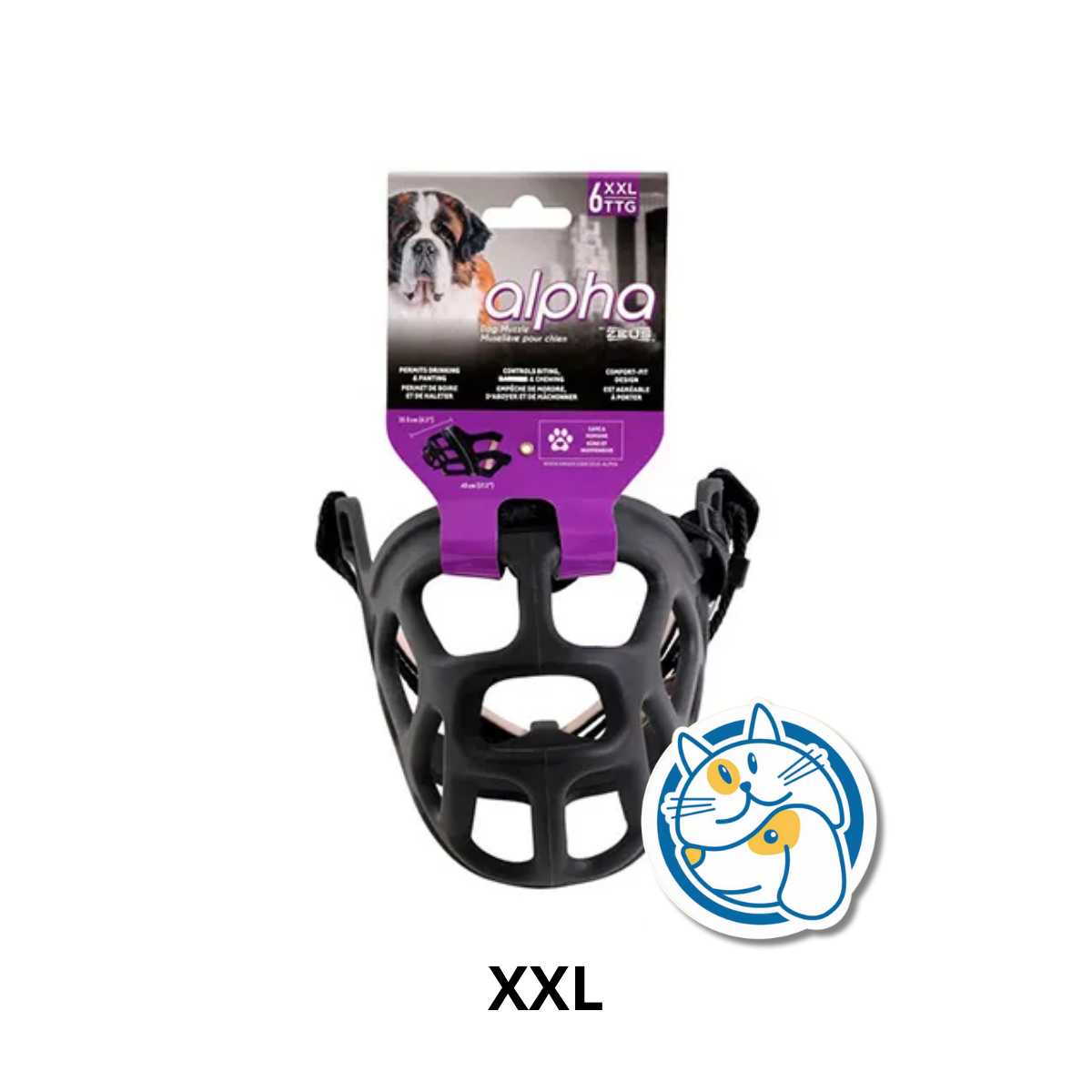 BOZAL CANASTA ALPHA BY ZEUS XXL