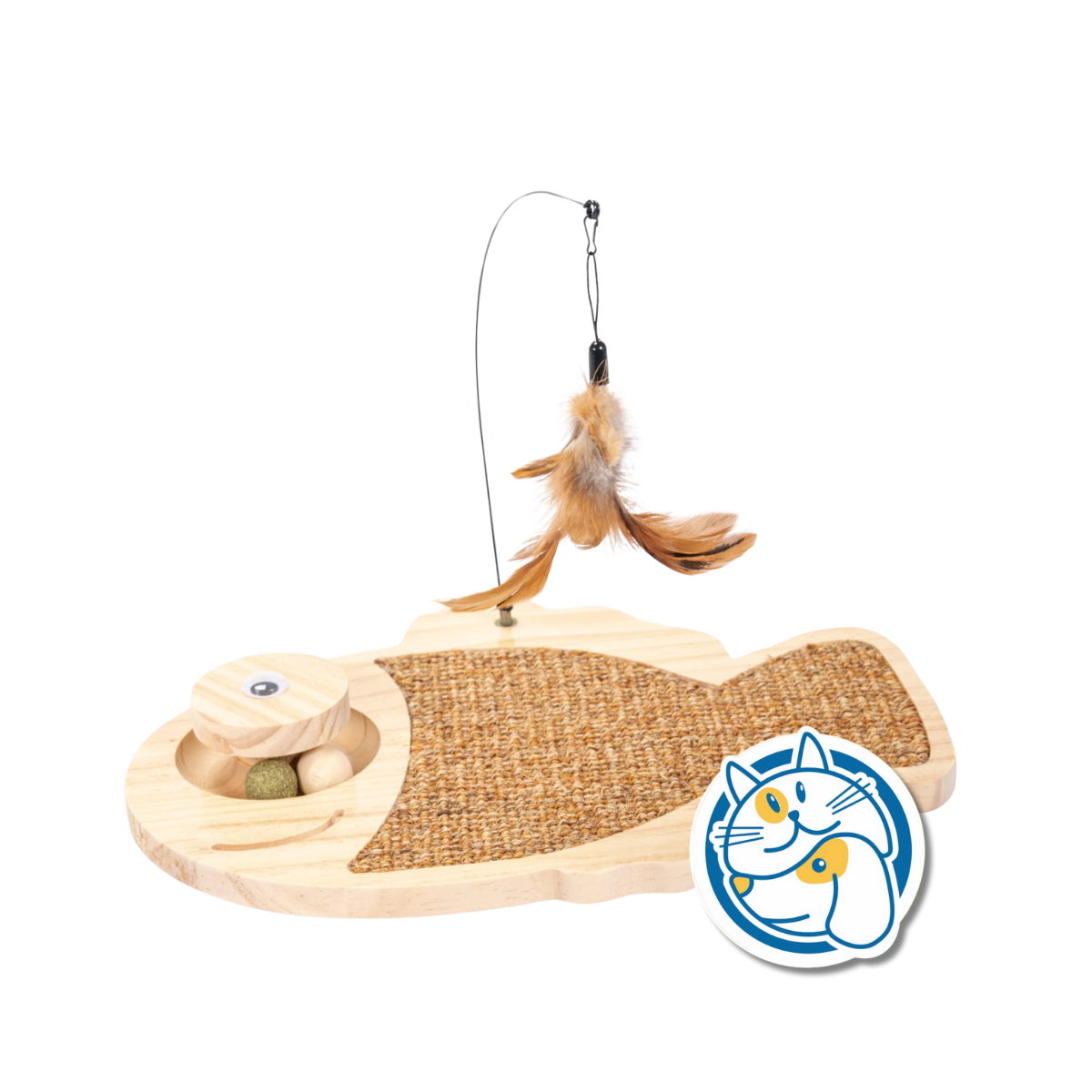 BASE RASCADOR PELOTA DIDACTICO CON PLUMA -36*26*30 LZ0229