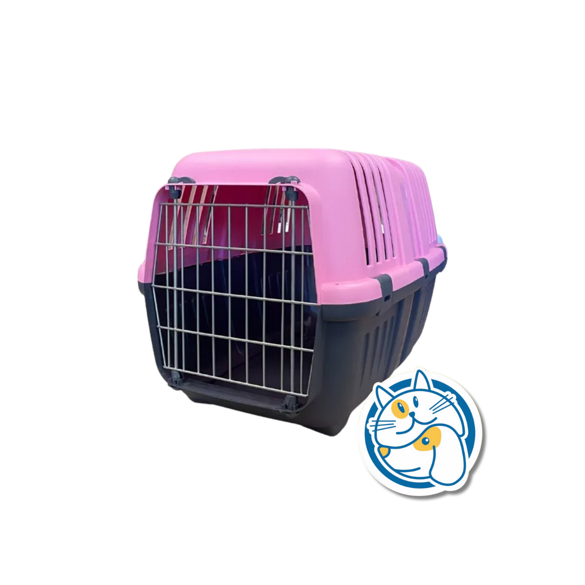 TRANSPORTADORA CHICA PUERTA METALICA BERUPLAST