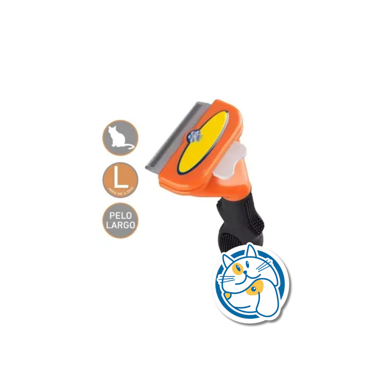 CEPILLO QUITAPELO FUNAMEI TALLE L PERRO PELO LARGO