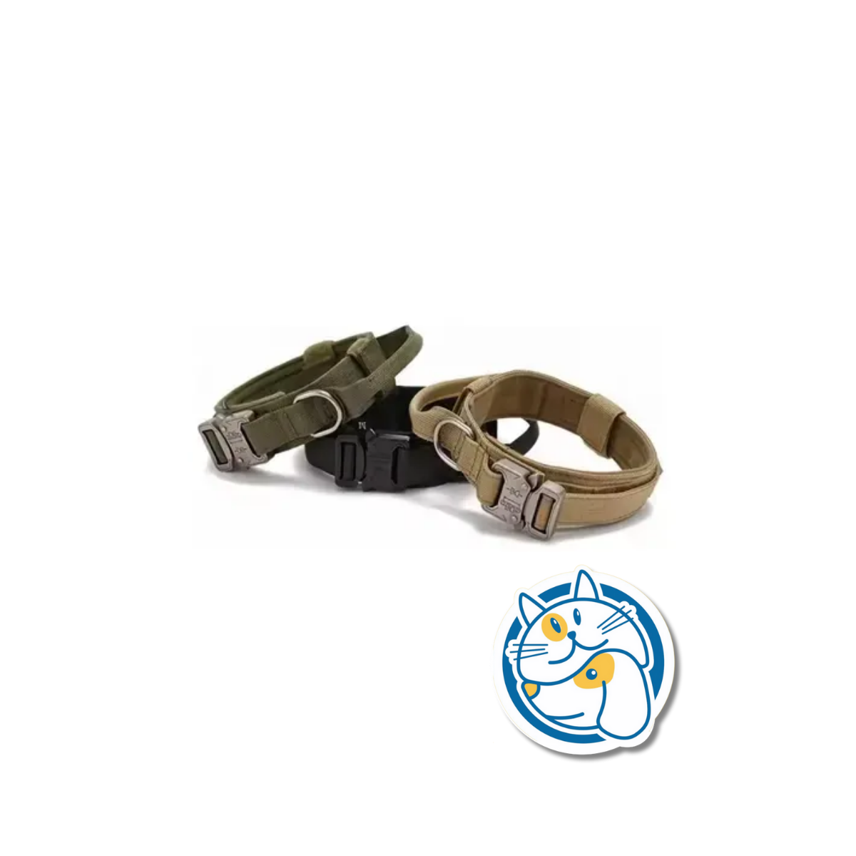 COLLAR REFORZADO TACTICO CON AGARRE TALLE L