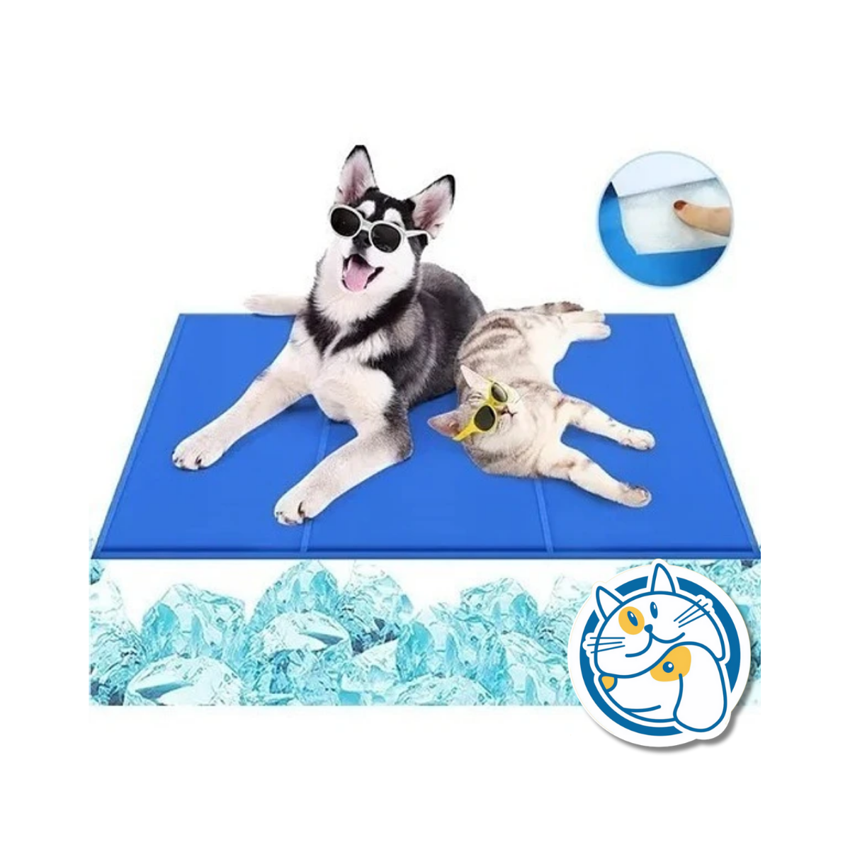 ALFOMBRA CON GEL FRESCANTE XL 60X90