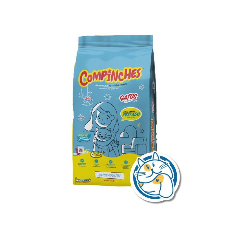 COMPINCHES GATOS SABOR PESCADO 20KG