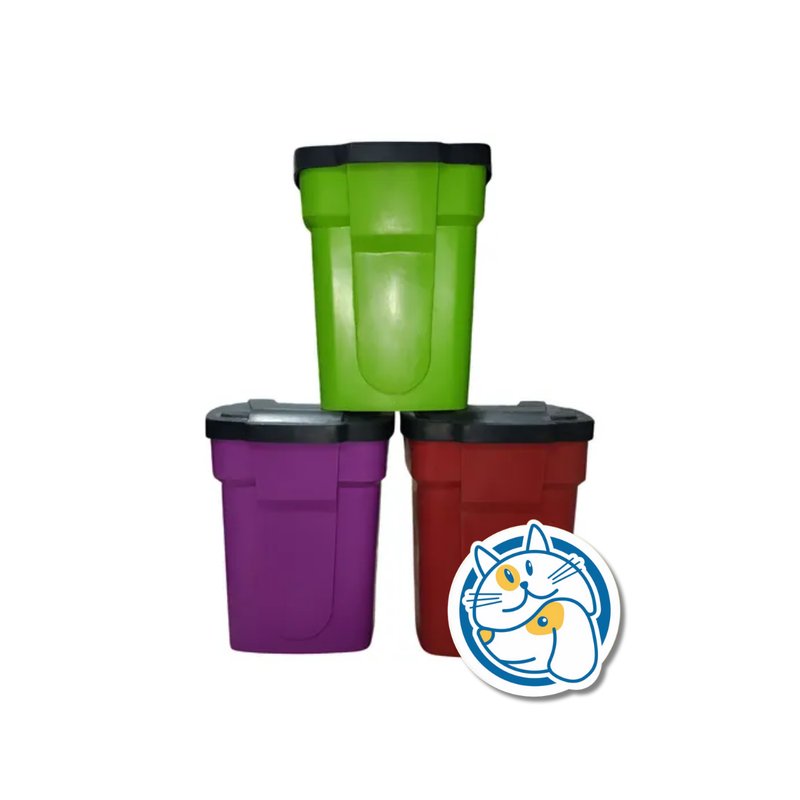 CONTENEDOR CHAMPION 22KG COLORES ECO