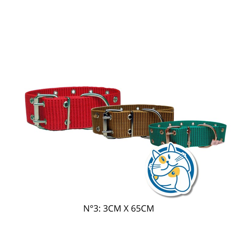 COLLARES NATO PREMIUM 3CM X 65CM N°3 ARGENPET