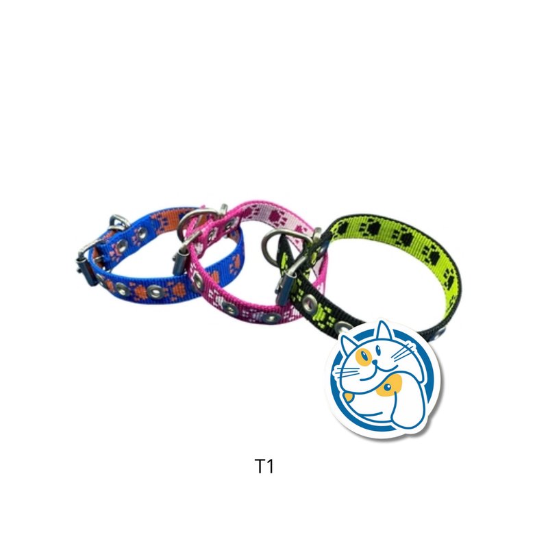 COLLARES AJUSTABLES POLIPROPILENO FANTASIA T1 ARGENPET