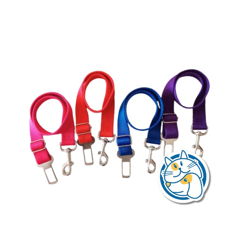 CINTURONES DE SEGURIDAD LISOS 60X25 SURTIDOS ARGENPET