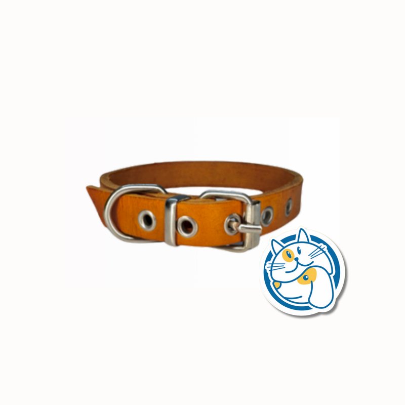 COLLAR DE CUERO P 15_2 SALTADOG