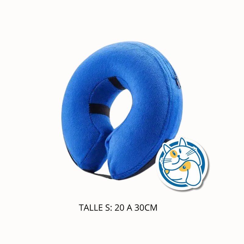 COLLAR ISABELINO INFLABLE S (20 A 30CM)