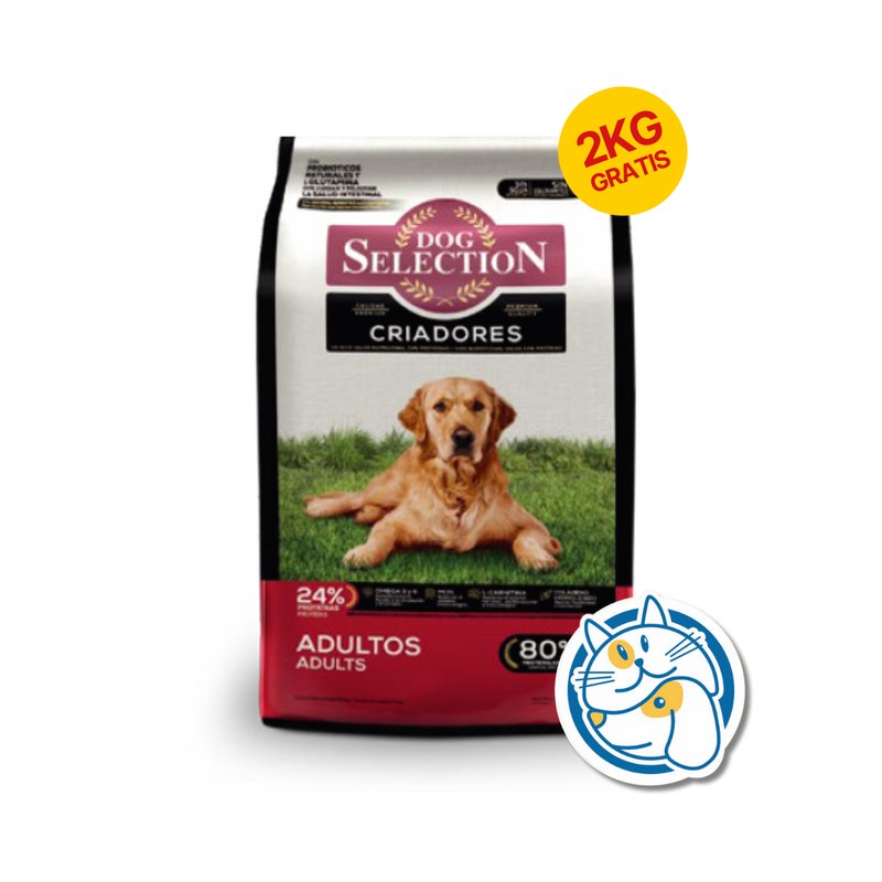 DOG SELECTION CRIADORES ADULTOS CARNE Y POLLO 15+2KG