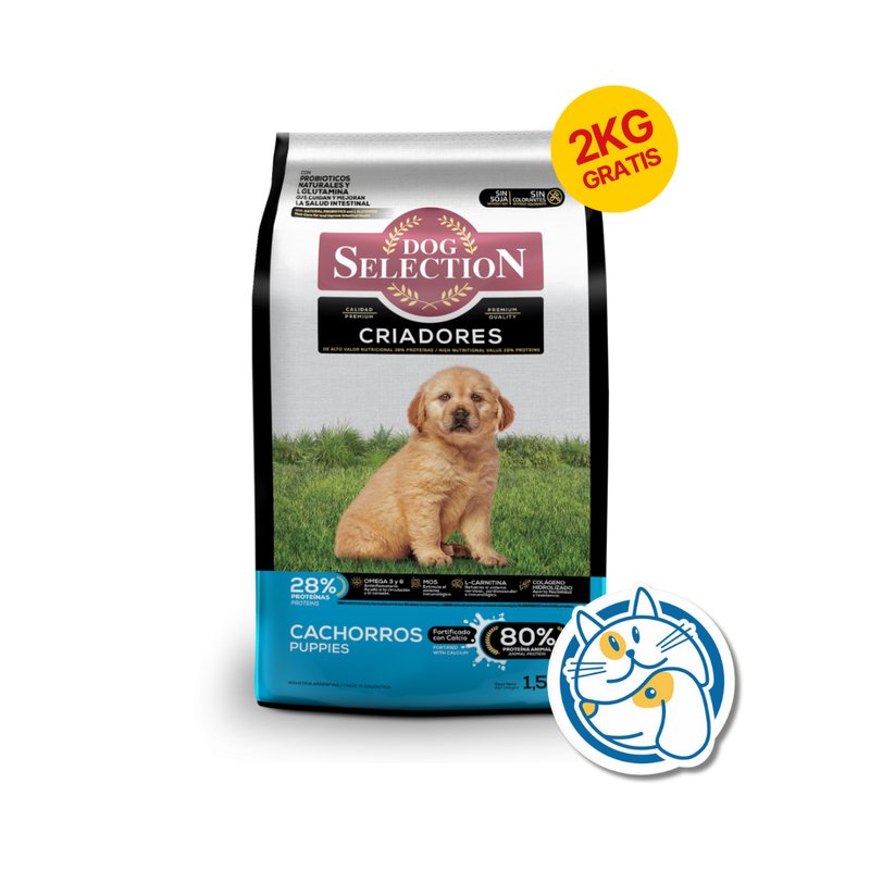 DOG SELECTION CRIADORES CACHORROS 15+2KG