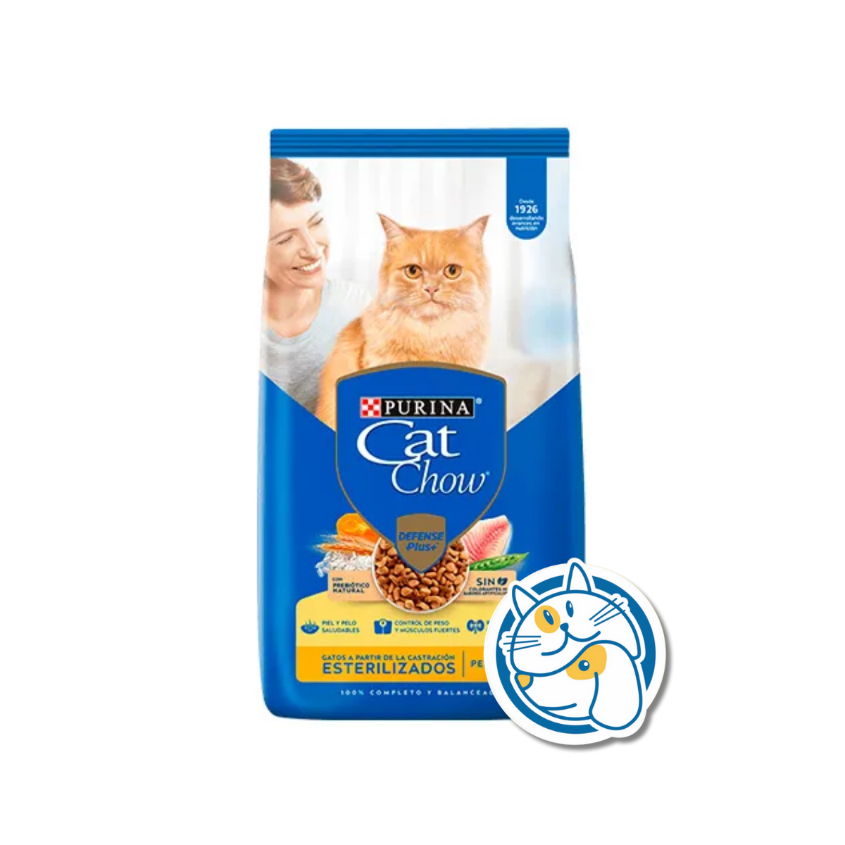 CAT CHOW ESTERILIZADOS X3KG