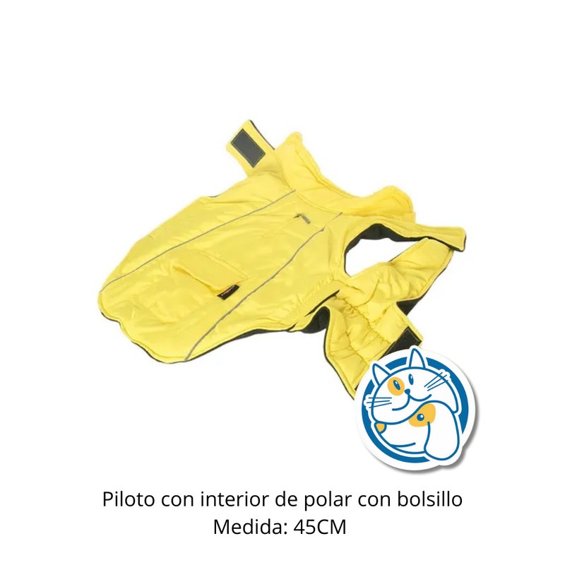 IND. PILOTO 741 C-45 / AMARILLO XL